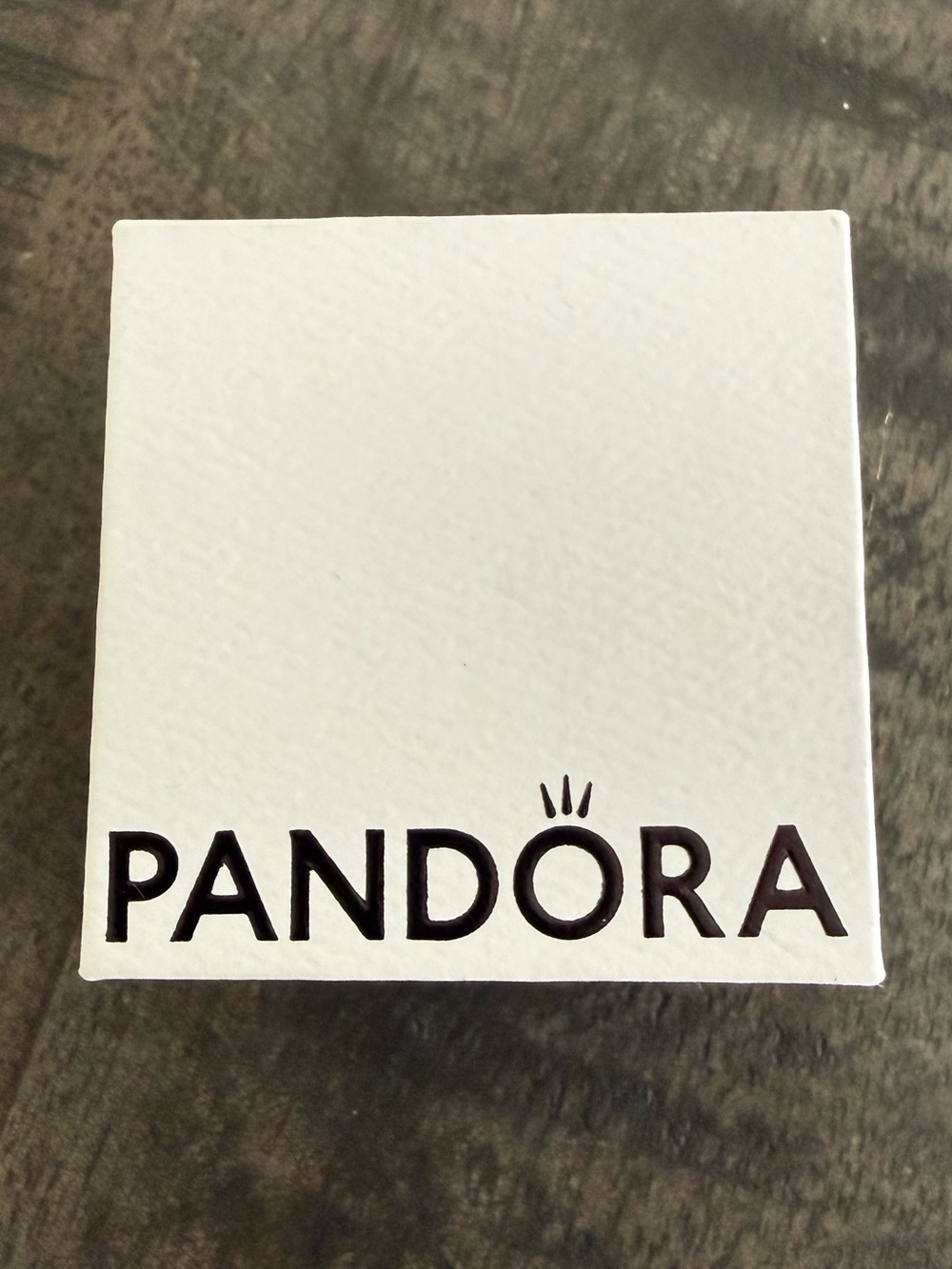 Pandora White Box with Black Logo